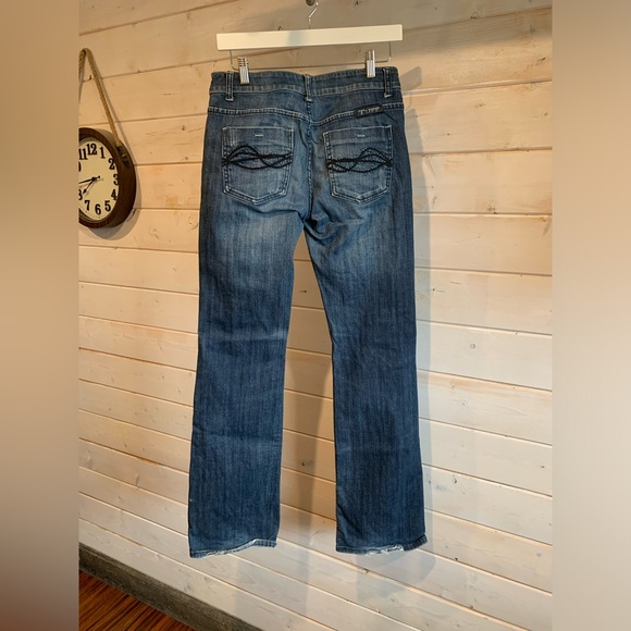 Cruel Girl | Diva Distressed Bootcut Jeans - Picture 6 of 12